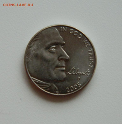 США 5 центов 2005 г. (Бизон). до 26.12.19 - DSCN9963.JPG