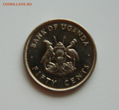 Уганда 50 центов 1976 г. (Фауна)без обращения  до 30.12.19 - DSCN9922.JPG