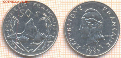 Французская Полинезия 50 франков 1995 г., до 30.12.2019 г. 2 - Французская Полинезия 50 франков 1995 7747