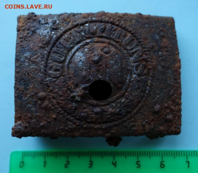 Пряжка GMU, стальная до 31-12-2019 - 3