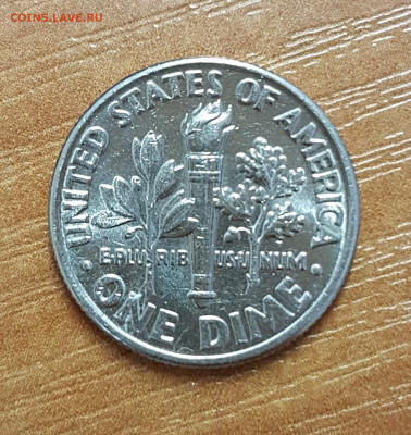 10 центов США (one dime) буква P на оценку - 20191227_150923.0tVci