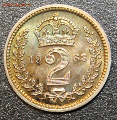 RAR БРИТАНИЯ 2 пенса 1963г.MAUNDY MONEY  до 3.01.20 - IMG_8596.JPG