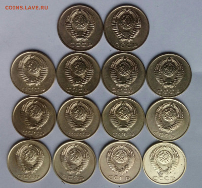 3коп.(1961 ÷91гг) (14шт) до 01-01-2020г. - 20191012_165954-1-1