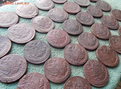 Погодовка пятаков Екатерины 2 1763-1796 ЕМ, цена фикс - pog4-5