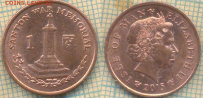 Мэн 1 пенни 2015 г., до 03.01.2020 г. 22.00 по Москве - Мэн 1 пенни 2015  6180