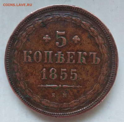 5 копеек 1855 г - 5 коп