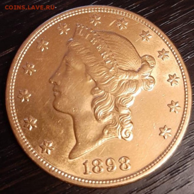 20 долларов 1898 года "Америка" - 20191230_170930