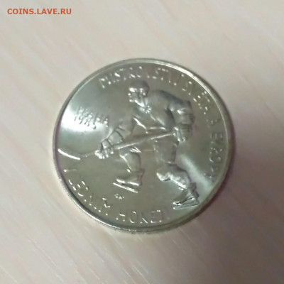 ЧЕХОСЛОВАКИЯ,100 крон 1985г(Хоккей)до 3.01.2020г - IMG_20191231_173046