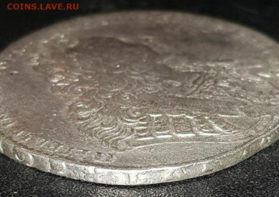 Рубль 1729 года, подлинность. - photo_2019-12-31_20-28-29