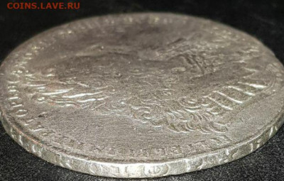 Рубль 1729 года, подлинность. - photo_2019-12-31_20-28-31
