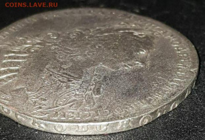 Рубль 1729 года, подлинность. - photo_2019-12-31_20-28-35