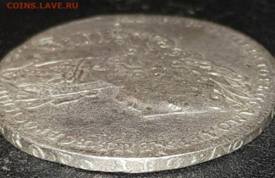 Рубль 1729 года, подлинность. - photo_2019-12-31_20-28-56