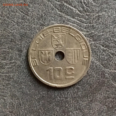 Бельгия 10 сантимов 1939 года. До 22:00 07.01.20 - 1B0DD56D-2C52-4505-B333-69893DABE935