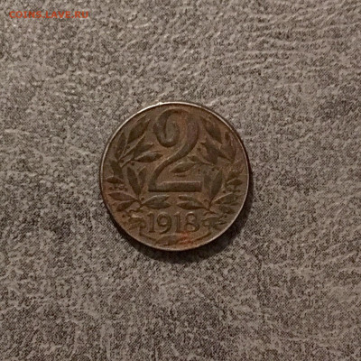 Австрия 2 геллера 1918 года. До 22:00 07.01.20 - 91ECE605-C3CD-4E2B-8C38-44C566605730