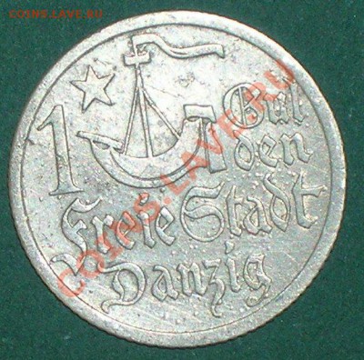 Вольный город Гданьск: 1 гульден 1923 г. - DSCN5324.JPG