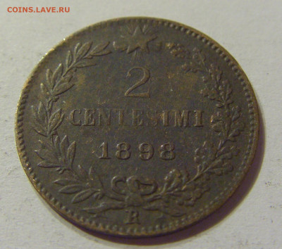 2 чентезимо 1898 Италия №1 08.01.2020 22:00 МСК - CIMG4997.JPG
