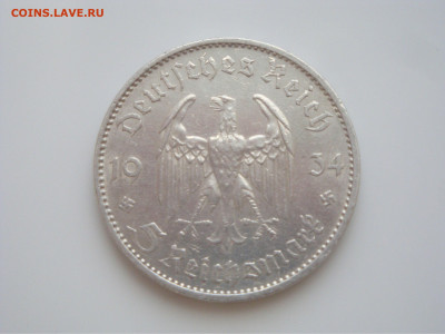 3 РЕЙХ, 5 RM 1934 "А", Кирха с Подписью, до 08.01 - к.под2.JPG