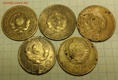 5 копеек 1926,1930,1931,1936,1946 г. до 05.01.2020 22:00 МСК - 20200103_225629