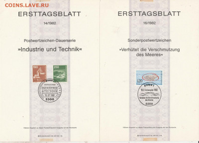 Листы первого дня Ersttagsblatt 6 шт. 1. до 06.01. в 22.00 - IMG_20200103_0003