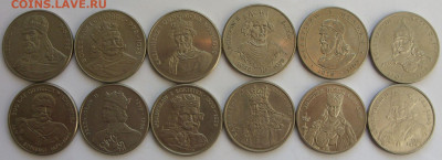 50-100-500 злотых Польские короли 12 штук. - Польские короли 12 штук - 2-2