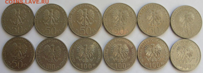50-100-500 злотых Польские короли 12 штук. - Польские короли 12 штук - 2-1