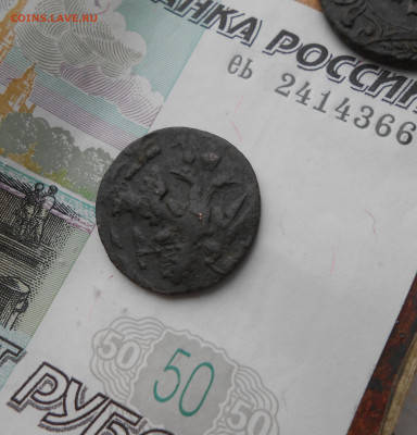 Полушка 1736 года Двойной удар - новая папка 4 16492