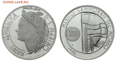 Сан-Марино. 1000 лир 1986 г. Proof. До 08.01.20. - DSH_5937.JPG