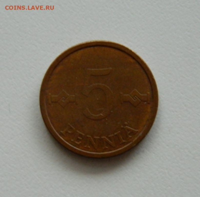 Финляндия 5 пенни 1971 г. до 09.01.20 - DSCN0022.JPG