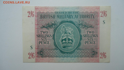 ВЕЛИКОБРИТАНИЯ 2 ШИЛЛИНГА 6 ПЕНСОВ ДЛЯ АРМИИ 1943 - DSC07702.JPG