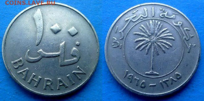 Бахрейн - 100 филсов 1965 года до 12.01 - Бахрейн 100 филсов, 1965