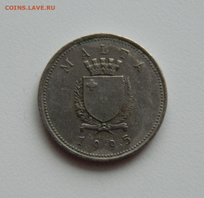 Мальта 10 центов 1995 г. (Фауна). до 09.01.20 - DSCN9869.JPG