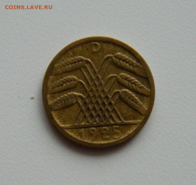 Германия 5 рейхспфеннигов 1925 г. "D". до 09.01.20 - DSCN9930.JPG