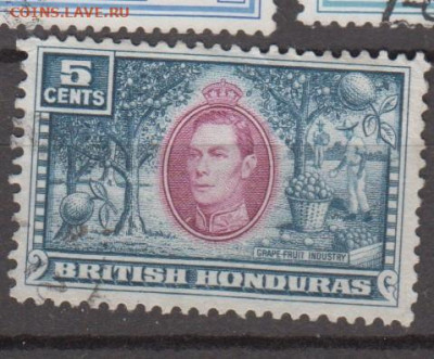 Колонии Британский Гондурас 1938 1м 5ц до 10 01 - 664