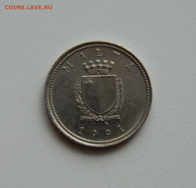 Мальта 2 цента 1991 г. до 09.01.20 - DSCN9932.JPG