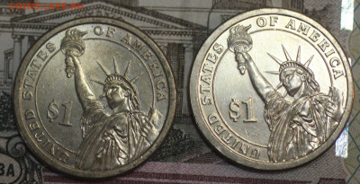 США 1 доллар 2007,2012. Р (Президенты  4 и 21). до 10.1.20	1 - IMG_8145рп