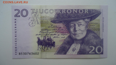 ШВЕЦИЯ 20 КРОН 2008 UNC - DSC07704.JPG