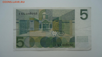 НИДЕРЛАНДЫ 5 ГУЛЬДЕНОВ 1966 - DSC07693.JPG
