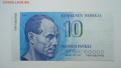 ФИНЛЯНДИЯ 10 МАРОК 1986 АUNC - DSC07686.JPG