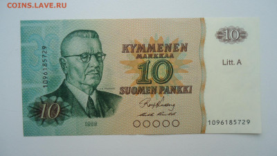 ФИНЛЯНДИЯ 10 МАРОК 1980 АUNC - DSC07696.JPG