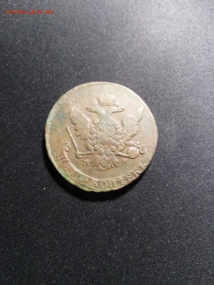 5 копеек 1765 ММ(перечекан с 10 коп. Петра 3) - IMG_20200107_190119сж