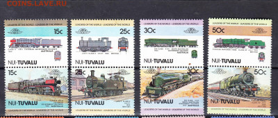 NUI Тувалу 1984 паровозы 8м** до 12 01 - 15а