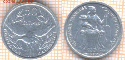 Новая Каледония 50 сантимов 1949 г., до 12.01.2020 г. 22.00 - Новая Каледония 50 сантимов 1949 7084