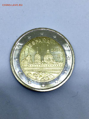 2 Евро Испания Юбилейные 2013 Монастырь в Эскориале - 40B4C051-F8E1-461F-AED4-66D8FE9ECE2E