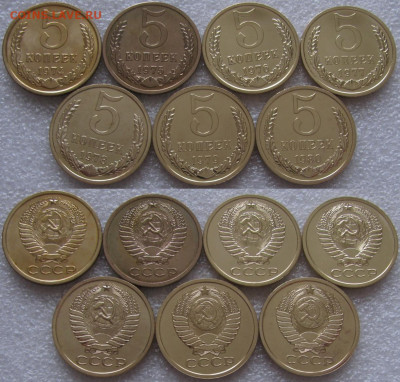 Подборка 5коп (7шт.) BUNC c 200р. до 15.01.2020г. 22:00 - 5к7