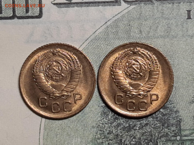 1 копейка 1957 год.Без хождения.Блеск.до 15.01 в 22-00 - штемп.блеск 014