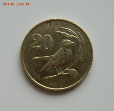 Кипр 20 центов 1983 г. (Фауна). до 14.01.20 - DSCN9945.JPG