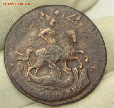 2 копейки 1788 год перечекан из 4 коп- 15.01.20 в 22.00 - 23,11,19 307