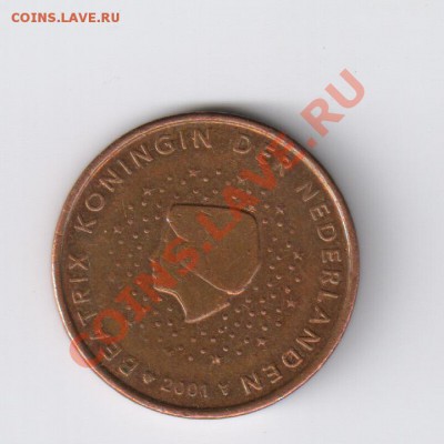 5 евроцентов НИДЕРЛАНДЫ до 17.08.2011г 21-00 - 5 евроцентов НИДЕРЛАНДЫ 001