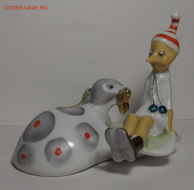 фарфоровая статуэтка "буратино" лфз до 17 января - red3220500.JPG