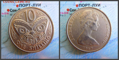 Новая Зеландия 10 центов, 1967 - 30